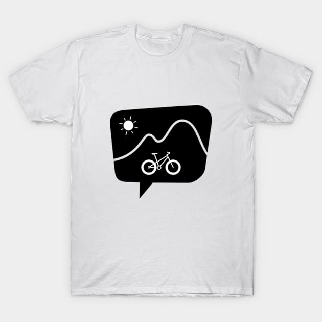 Talking: bike T-Shirt by hilariouslyserious